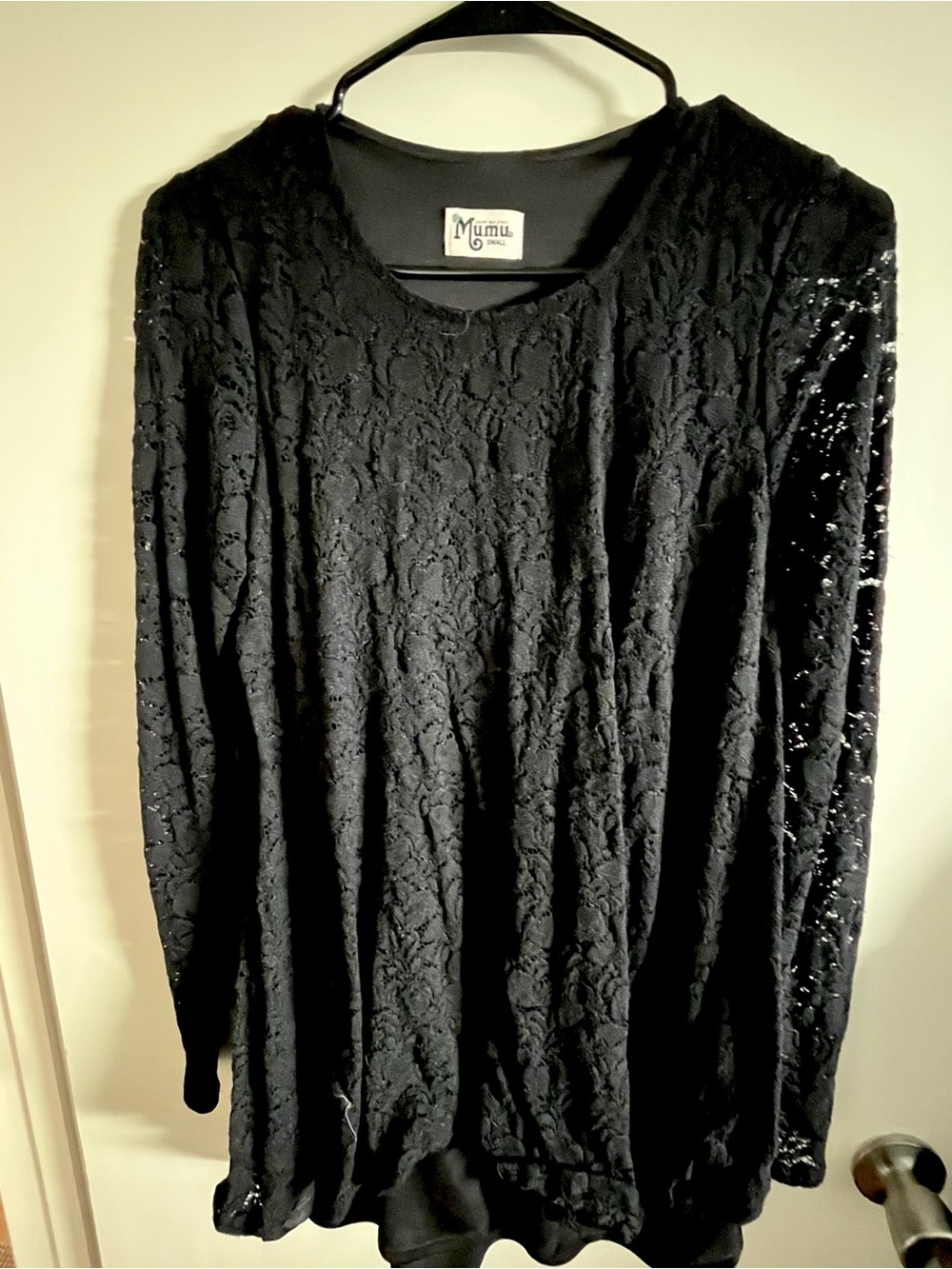 Show Me Your MuMu Black Tunic Top